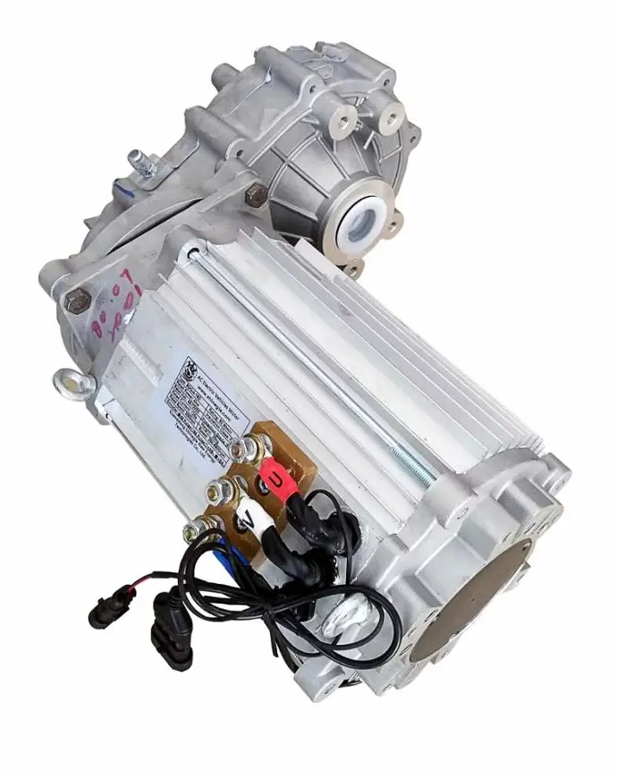 Moteur de bateau électrique 108V, 15kW, DC, régulateur de vitesse, boîte de vitesses, kit de conversion EV anti-goutte 