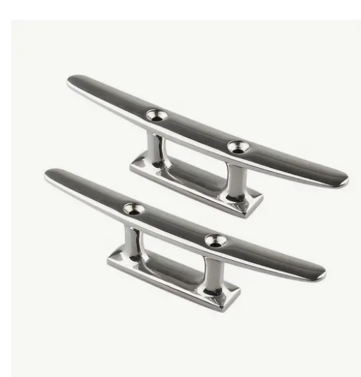 Bateau 2pcs Étriers Marins en Acier Inoxydable 316 Robustes pour Bateaux & Yachts - Étriers de Corde de Serrage pour Kayak