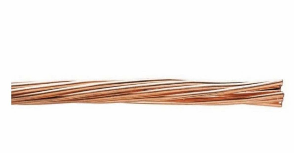 Câble de terre cuivre nu recuit 25mm2 1000V